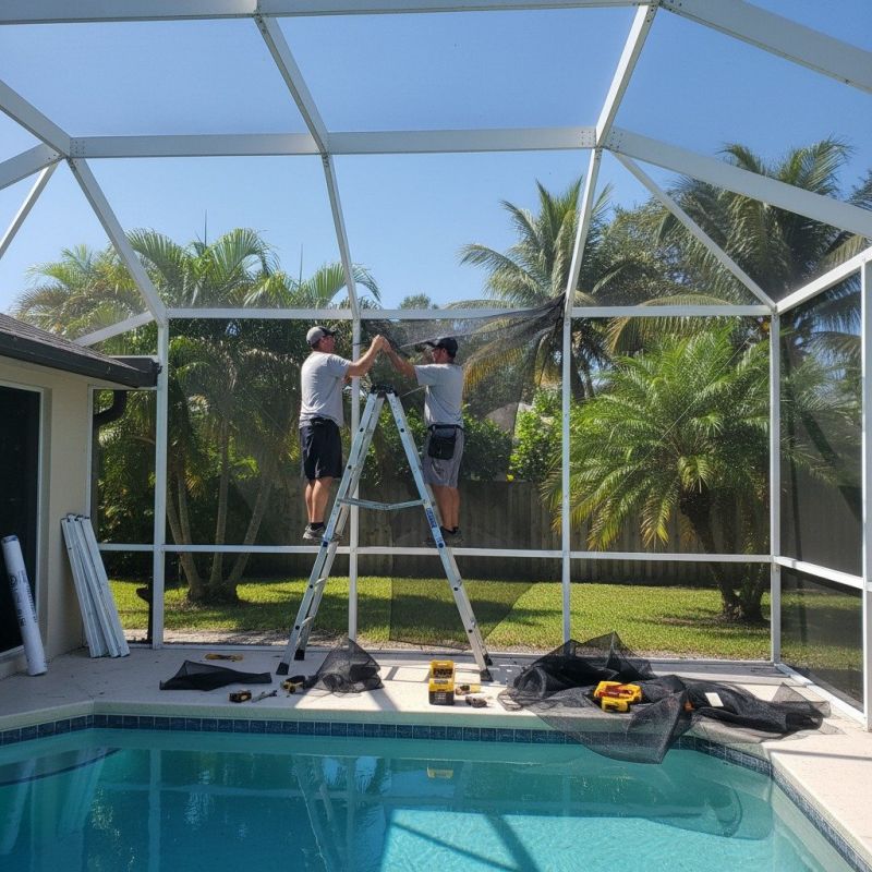Pool Enclosure Washing