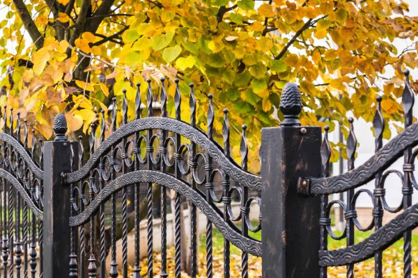 Wrought Iron Fence Washing in Irvine