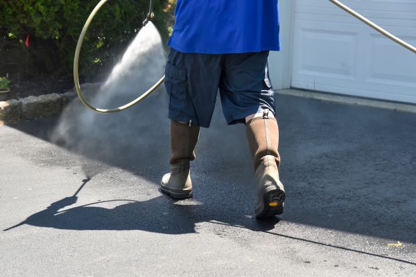 Asphalt Driveway Cleaning in Irvine