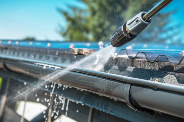Gutter Jet Washing in Irvine