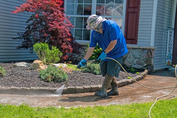 Brick Walkway Cleaning in Irvine
